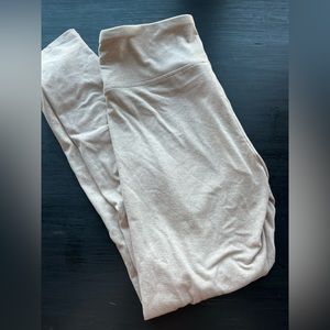 Small Express Heather tan leggings